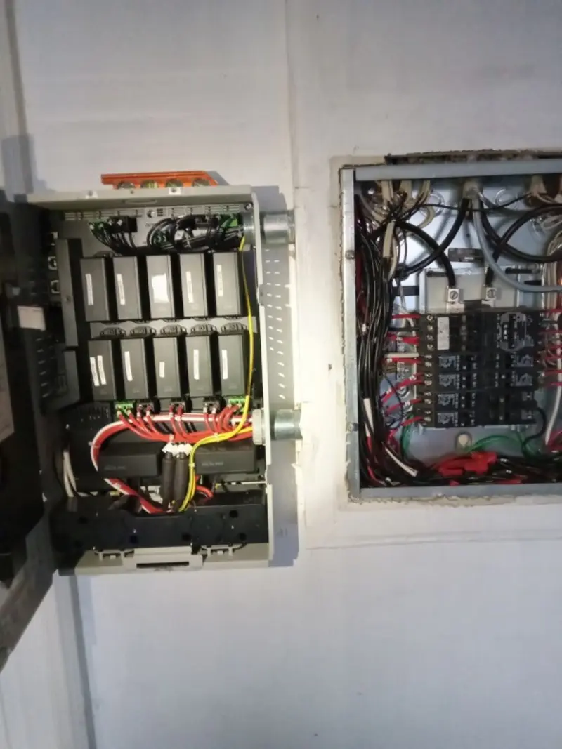 Electrical panel upgrade completed for Indoor Lighting Installation in Downers Grove